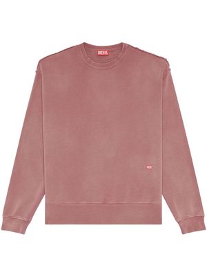 Diesel S-Macs-Rw logo-print sweatshirt - Pink