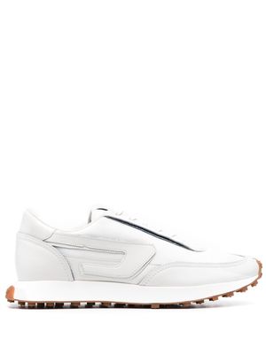 Diesel S-Racer leather-trim sneakers - White