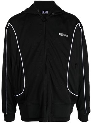 Diesel S-Relax mesh-panel sweatshirt - Black