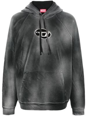 Diesel S-Roxt cotton hoodie - Grey