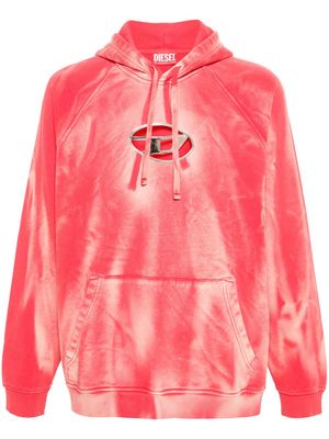 Diesel S-Roxt-Hood cotton hoodie - Red