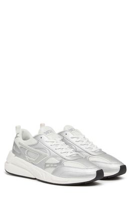 DIESEL Serendipity Sport Sneaker in Silver/White