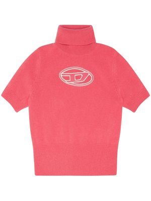 Diesel short-sleeve jumper - Pink