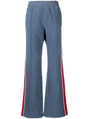 Diesel side stripe-detail trousers - Blue