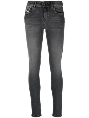 Diesel Slandy high-waist skinny-cut jeans - Grey