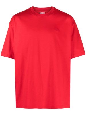 Diesel T-Boggy-Megoval cotton T-shirt - Red