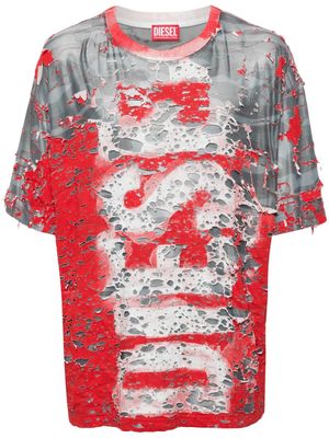 Diesel T-BOX-PEEL T-shirt - Red