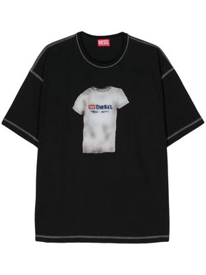 Diesel T-Boxt-N12 cotton T-shirt - Black