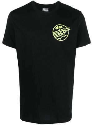 Diesel T-DIEGOR-E7 crew-neck T-shirt - Black