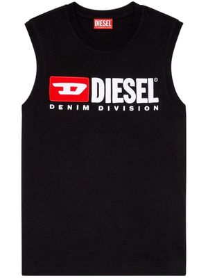 Diesel T-Isco-Div cotton tank top - Black