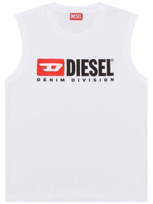 Diesel T-Isco-Div cotton tank top - White