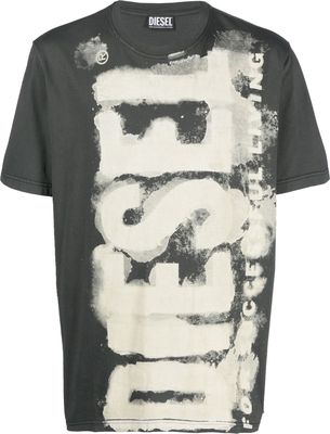 Diesel T-Just-E16 cotton T-shirt - Grey