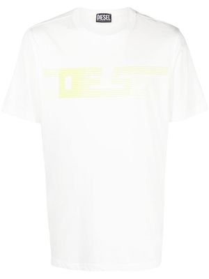 Diesel T-JUST-E19 logo-print T-shirt - White
