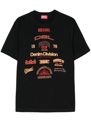 Diesel T-Just-N14 logo-print T-shirt - Black