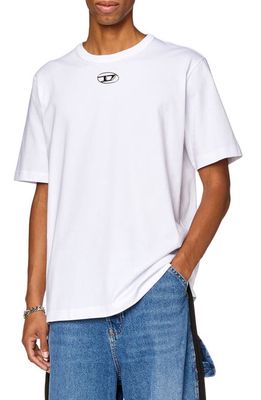DIESEL T-Just-Od Oversize T-Shirt in White