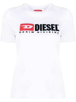 Diesel T-Reg-Div cotton T-shirt - White