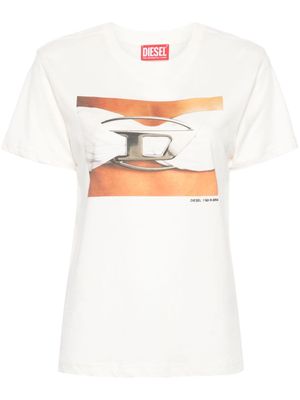 Diesel T-Regs-N3 cotton T-shirt - White