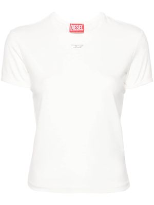 Diesel T-Uncutie stretch-cotton T-shirt - Neutrals