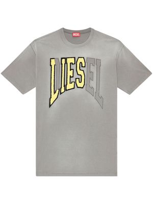 Diesel T-wash cotton T-shirt - Grey