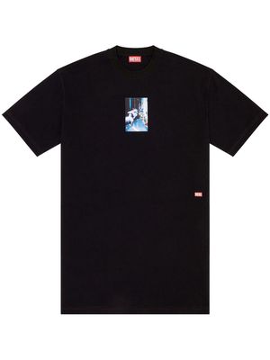 Diesel T-Wash-L3 cotton T-shirt - Black