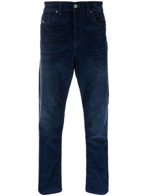 Diesel tapered mid-rise jeans - Blue