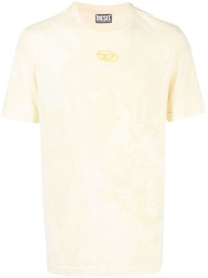 Diesel tie-dye T-shirt - Yellow