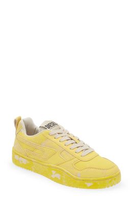 DIESEL Ukiyo V2 Low Sneaker in Yellow Multi
