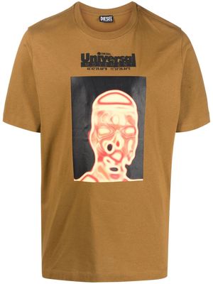 Diesel Universal Movement print T-shirt - Neutrals