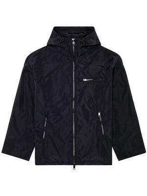 Diesel W-Henness waterproof hooded jacket - Black