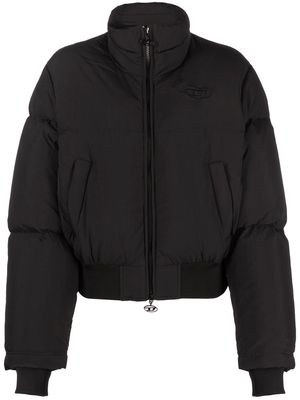 Diesel W-Peyton puffer jacket - Black