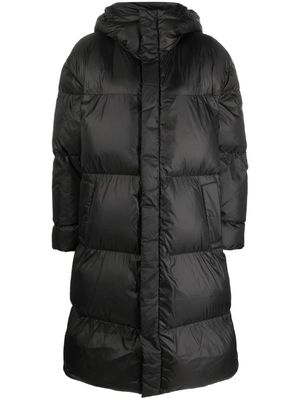Diesel W-Takry hooded puffer coat - Black