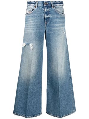 Diesel wide-leg flared jeans - Blue