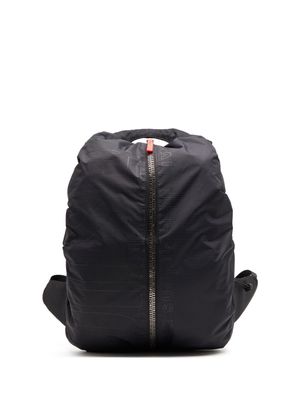 Diesel Zip-D ripstop zipped backpack - Black