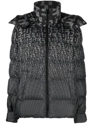 Diesel zip-fastening padded jacket - Grey