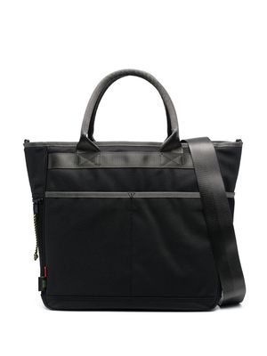 Diesel zip-up tote bag - Black