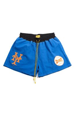 DIET STARTS MONDAY x '47 Mets Team Shorts in Blue