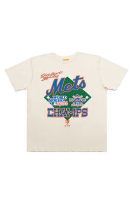 DIET STARTS MONDAY x '47 New York Mets Graphic T-Shirt in Antique White