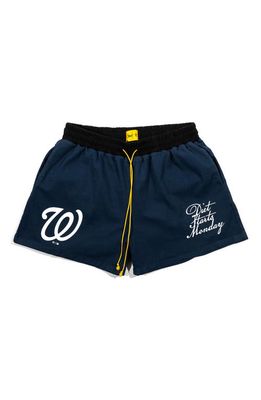 DIET STARTS MONDAY x '47 Washington Nationals Team Shorts in Navy