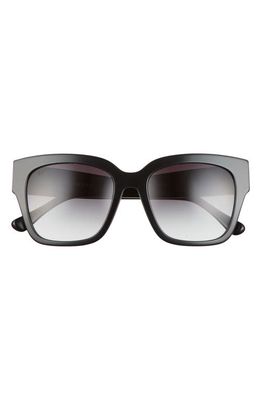 DIFF Bella II 54mm Square Sunglasses in Black