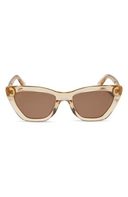 DIFF Camila 55mm Cat Eye Sunglasses in Brown