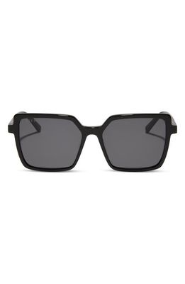 DIFF Esme 53mm Polarized Square Sunglasses in Grey