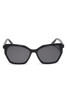 DIFF Vera 55mm Square Sunglasses in Grey