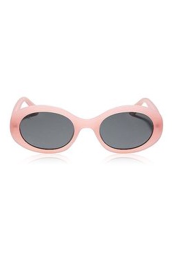 dime optics X Meredith Duxbury Duxbury Sunglasses in Pink.