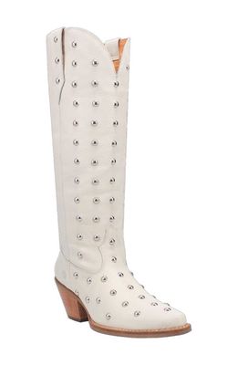 Dingo Broadway Bunny Western Boot in White