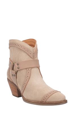 Dingo Gummy Bear Ankle Boot in Sand Suede
