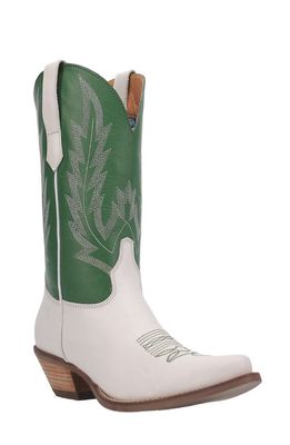 Dingo Hold Yer Horses Western Boot in Green