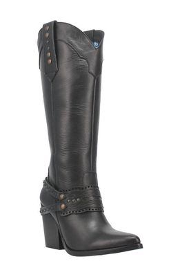 Dingo Masquerade Studded Western Boot in Black