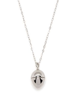 Dinny Hall Egg Locket necklace - Silver