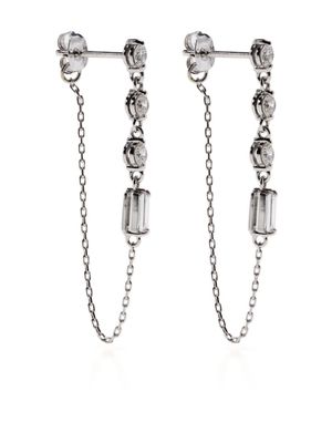 Dinny Hall Shuga loop-chain drop earrings - Silver