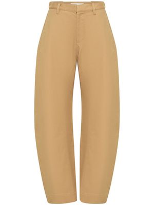 Dion Lee Arch Panel tapered-leg trousers - Neutrals